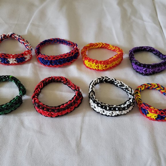 Handmade Marvel Inspired Loom Bracelet Set/New - Picture 5 of 15